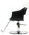 Berkeley Hair Styling Chair, MILLA, A13 Pump, Side View 