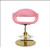 Berkeley Hair Styling Chair, MILLA, A58 Gold Pump, Pink Front 