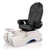 T-Spa Pedicure Chair, NEW BEGINNING, 3-D Snow White throne black