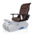 T-Spa Pedicure Chair, NEW BEGINNING, 3-D Galveston Timeless chocolate