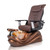 T-Spa Pedicure Chair, PHOENIX, Bronze with Chocolate Timeless Chair