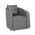 T-Spa Customer Chair, REAL COZY gray