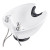 DIR Shampoo Bowl, 0359, White, back view