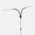 Daylight Co. Portable Floor Lamp, GEMINI, Dual Shade Flex