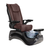 Whale Spa Pedicure Chair, ALDEN CRYSTAL, chocolate, black, silver