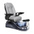 Whale Spa CRANE Pedicure Chair, black base with gray chair