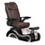 Whale Spa Pedicure Chair Lucent, Chocolate with Black