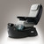 J&A Pedicure Spa Chair, PETRA G5 prestige gray base with gray top