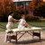 Master Massage Portable Massage Table Package, DEL RAY™, 30", Sand, In Use During Massage 
