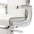 Takara Belmont Barber Chair, Elegance 225 Elite White, Armrests 