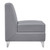 Magic Cubo Single Seat without arms gray side view