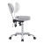 DIR Technician Stool, POLARIS, Light Grey