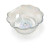  ANS Pedicure Spa Scallop Glass Sink Bowl, Crystal