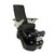 Mayakoba PERLA Pedicure Spa Chair, FX black base withblack chair