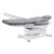 DIR Electric Podiatry Chair, PAVO, Gray, Tilt Adjustment in Bed Position