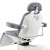 DIR Electric Podiatry Chair, PAVO, Gray, Back View