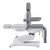 PAVO Electric Podiatry Chair with back lowered