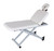 OASIS White Tilt Back Massage Table left side view