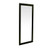 Deco Salon Furniture Wall Mount Mirror, ODYSSEY Black