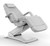 ARCADIA Podiatry Chair, Three Motor tilted, light gray