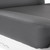 SOLACE Four Motor Single Column Med Spa Bed upholstery closeup