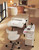 Takara Belmont Eyelash Chair, RICHE, Collection with Wagon and Stool Pictured in Treatment Room 