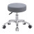 DIR Pedicure Nail Technician Stool, PANDA, Gray