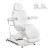 DIR Heated Esthetician Facial Chair, APOLLO, White, Headrest with Face Hole