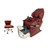 DIVA DELUXE Pedicure Chair + Retractable Spa & Full-Body Massage 