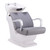 DIR Salon Furniture Shampoo Station/Backwash Unit BECKMAN grey with white sink