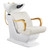 BECKMAN Shampoo Station white with gold