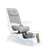 Whale Spa LUCENT II Luxury Pedicure Spa Chair, gray with smoke basin