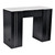 Whale Spa Manicure Table Tempo Collection 40" NM906, Black