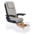 Whale Spa TAURUS Pedicure Spa Chair with Human Touch® Massage gray on white