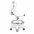 Tecnodent PLUTO Ergonomic Saddle Stool side view