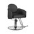 Karra Wide-Seat Black Hydraulic Styling Chair