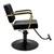 Oro Industrial-Style Hydraulic Styling Chair side view