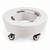 LEC Pedi Roll-Up Portable Pedicure Bowl Cart ash white