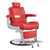 Kingston Heavy-Duty Hydraulic Barber Chair red