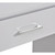 AVALON Manicure Table chrome hardware