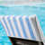 Hooded Pool Lounge Chair Towel Covers blue hood