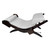 BREATH Luxury Pedi-Lounge Pebble reclined with sound system, including sound wings and solid knee cushion