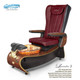 Gulfstream Pedicure Spa Chair LAVENDER 3 burgundy