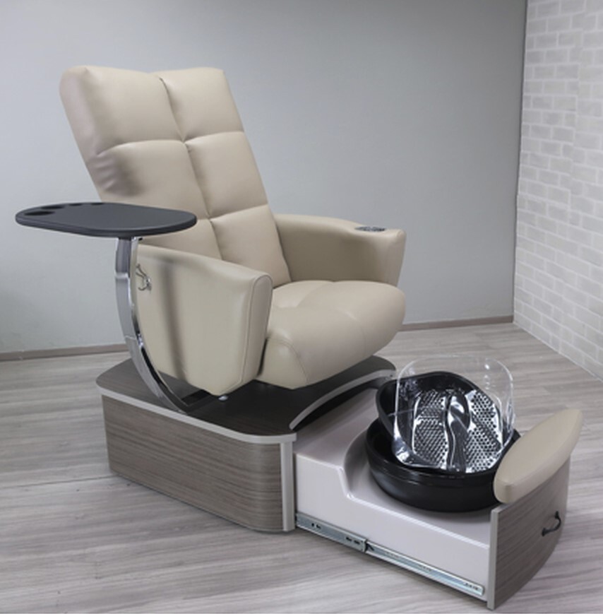 Impact No-Plumbing Pedicure Spa Chair, with Disposable Liners