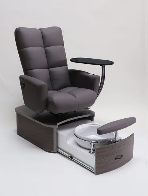 Impact Plumbed Pedicure Chair + Tuck-Away Pedicure Spa