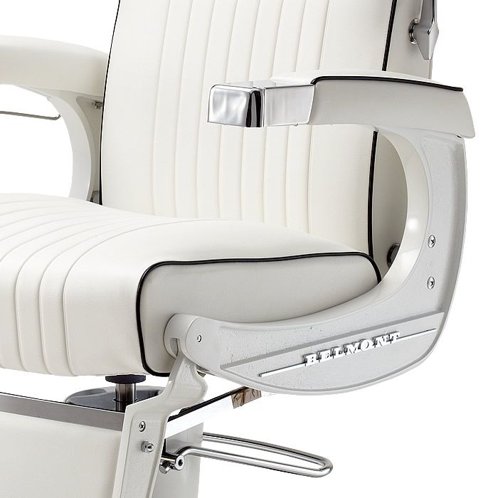 Takara Belmont Barber Chair, ELEGANCE 225 ELITE WHITE