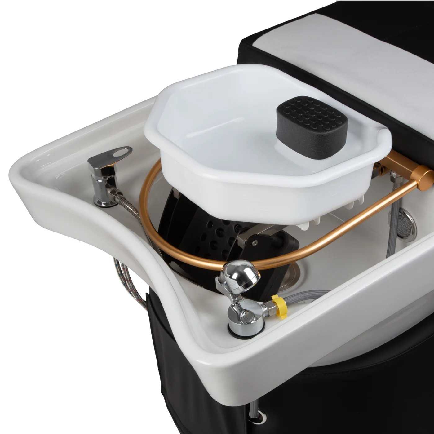 KAI Head Spa Bed Shampoo Station + Steamer | Aria Chairs