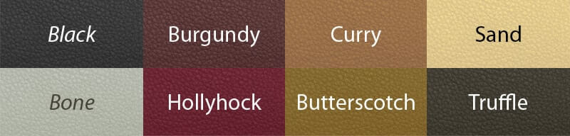 Upholstery Colors for Pedicure Bench