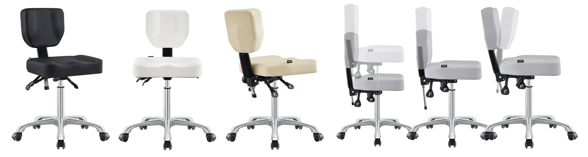 cadence-rolling-medical-stool-colors-and-features.png Cadence Medical Stool Colors and Features