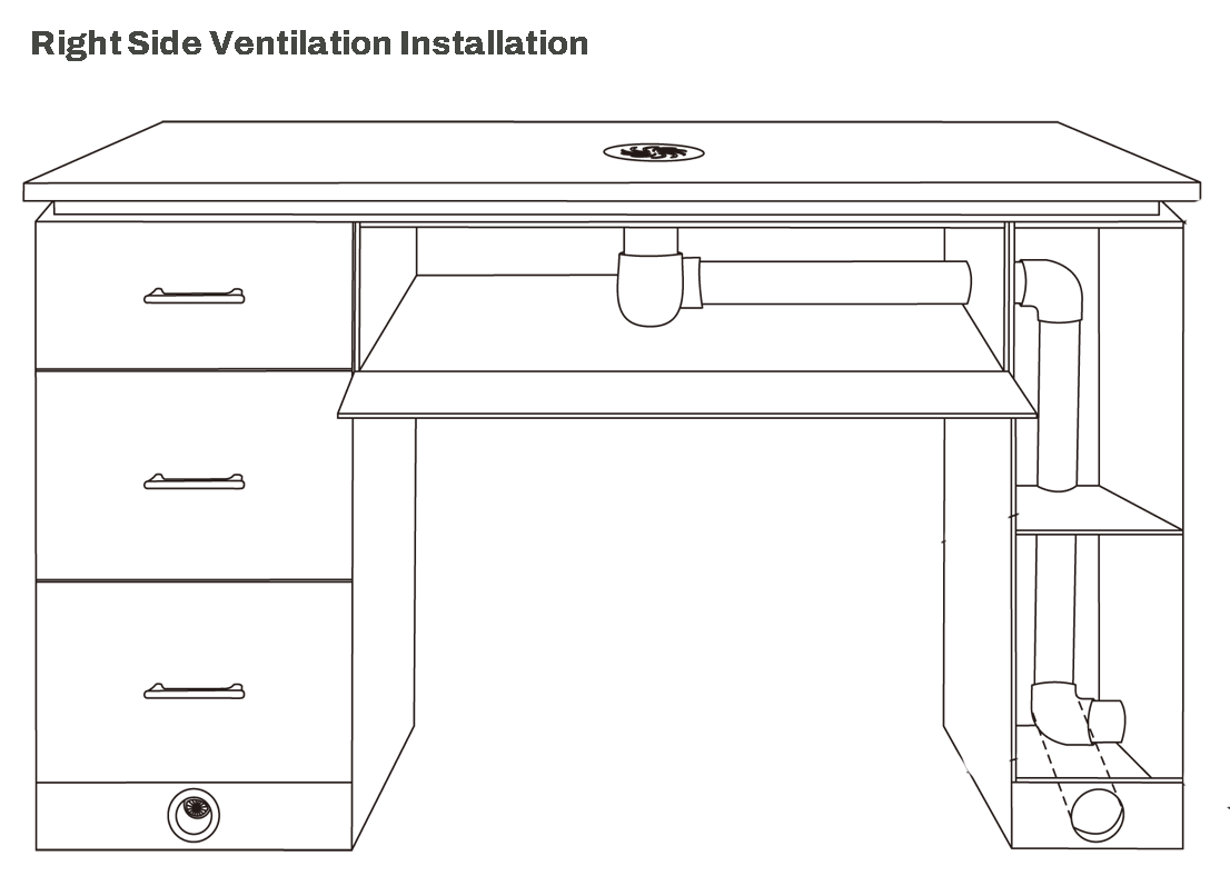 Avalon Ventilation Right Side Installation
